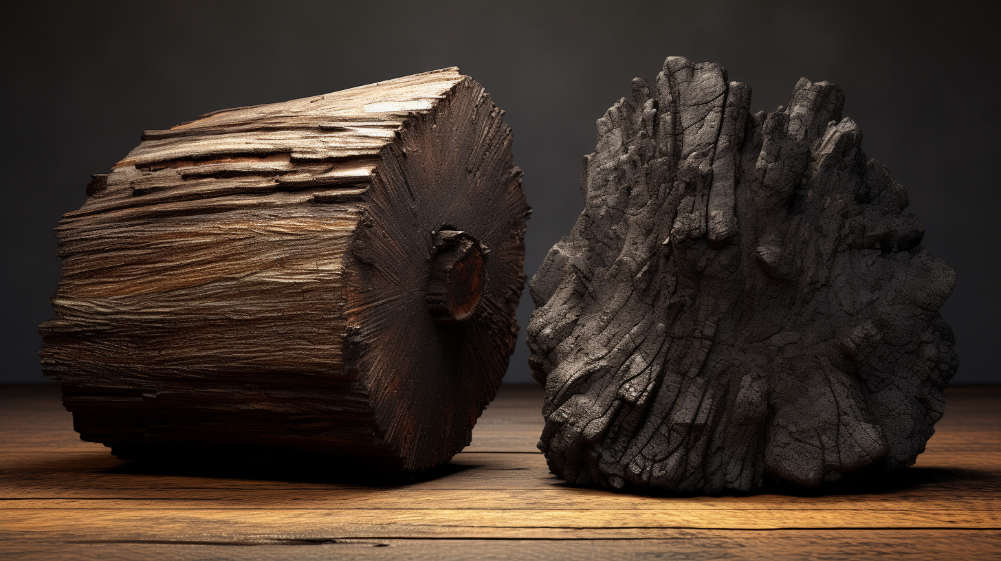 wood or coal wood or coal фото